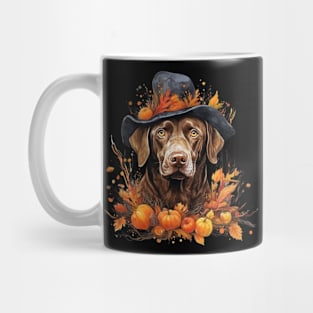 Halloween Chesapeake bay retriever lover Mug